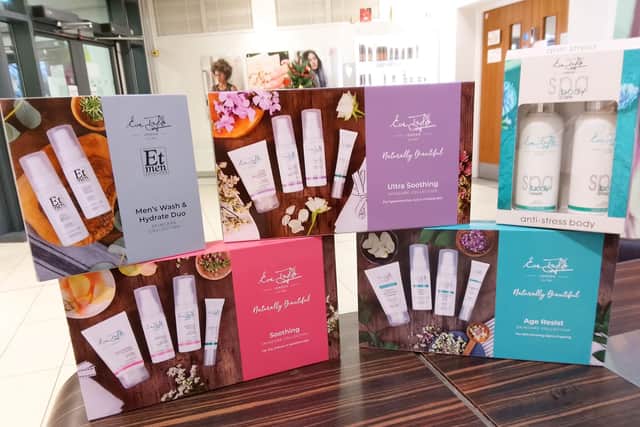 Beauty products by Eve Taylor will be on sale