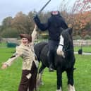 The Headless Horseman is always a big Halloween hit at Matlock Farm Park, who host reguar theme events throughout the year.