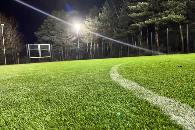The 4G pitch at Oak Tree Leisure Centre in Mansfield