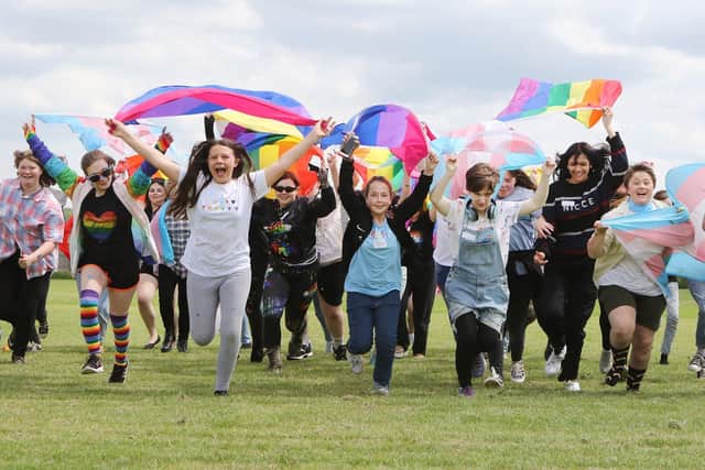 Ashfield schools Pride Gala