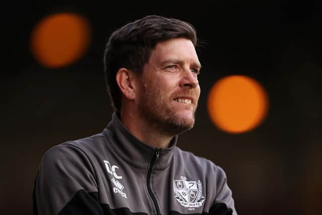 Port Vale boss and former Stags star Darrell Clarke.