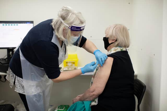 All over-65s in Nottinghamshire should now book their Covid vaccinations. Photo: Dan Kitwood/Getty Images