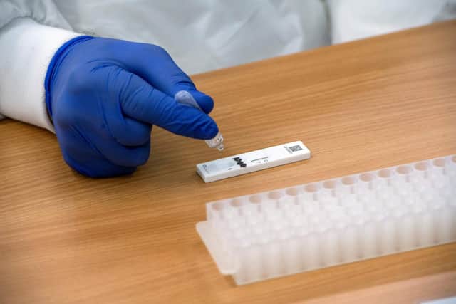 Health chiefs are warning people to follow the rules over the Bank Holiday weekend despite an ‘overall positive picture’ as Covid rates fall across Nottinghamshire. (Photo by ANDY BUCHANAN/AFP via Getty Images)