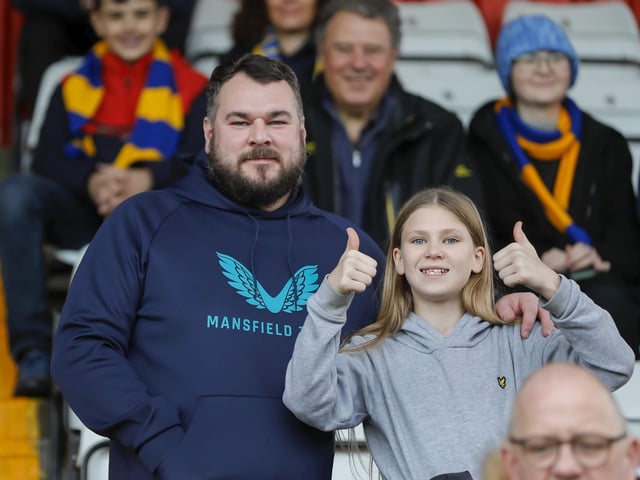 Mansfield Town progressed in the FA Cup thanks to Stephen McLaughlin's second half goal.