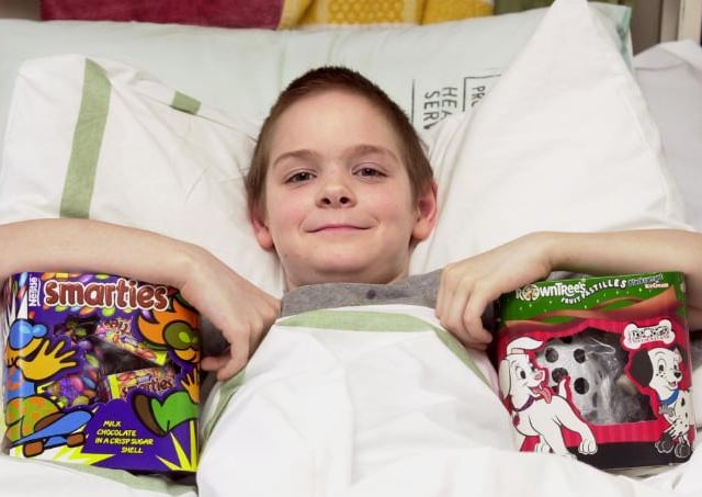 Patient at Doncaster Royal Infirmary in 2001, Joe Stone from Kirk Sandall.