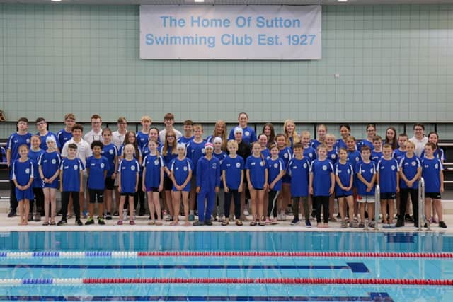 OCTOBER -- proud Sutton Swimming Club was named the best in the East Midlands.