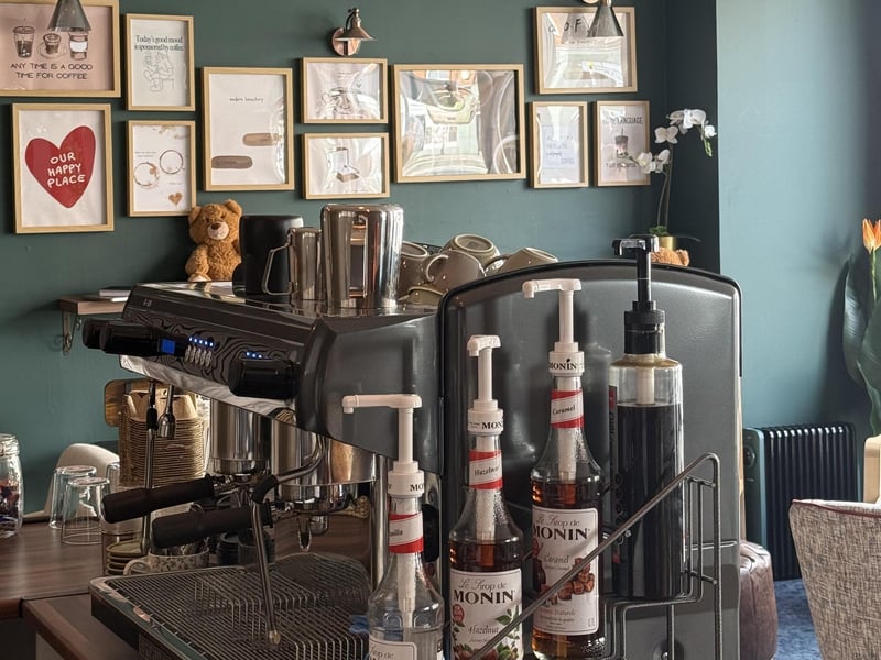 Bear & Beans is the perfect name; it combines Jyotika's love for bears with the essence of the café... Serving a coffee that feels like a warm hug in a cup.