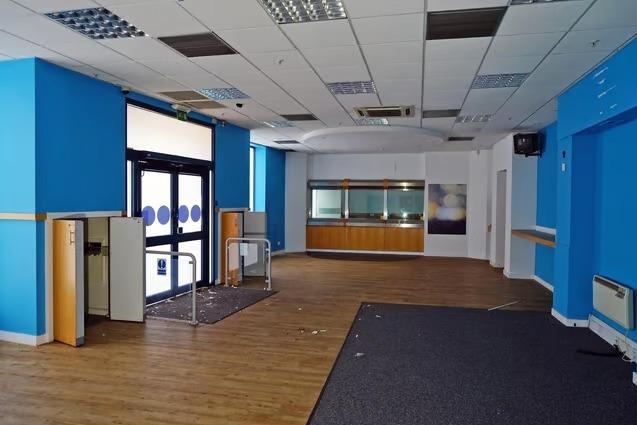 Inside the empty Beales store. Our Chad photographer visited the site in 2023.