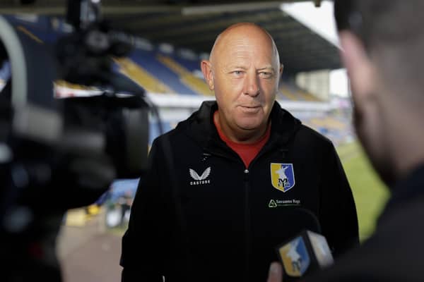 First Team Coach Andy Garner post match interview following the pre-season match against Rotherham Utd at the One Call Stadium, 22 July 2023   Photo credit : Chris & Jeanette Holloway / The Bigger Picture.media