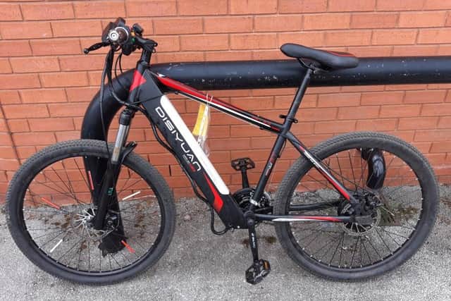 Does this bike belong to you?