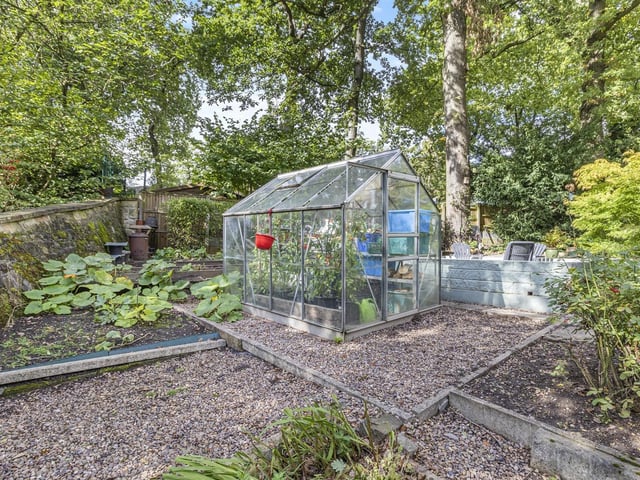 There is ample space for a greenhouse within the sprawling grounds of the £535,000 property.