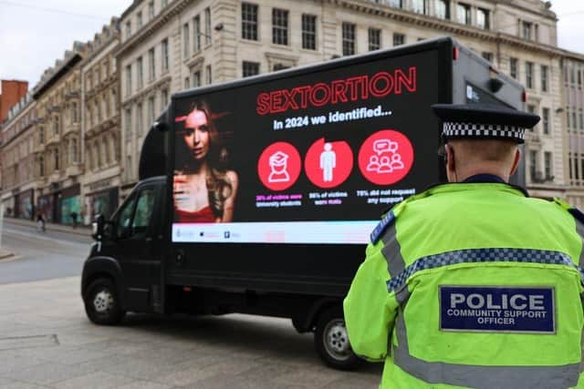 To help prevent more young people falling victim to sextortion, police launched an awareness-raising campaign