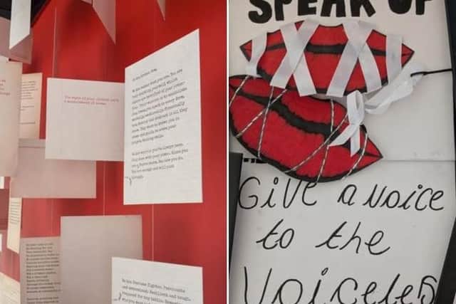 The new exhibition Voices of Strength is on now at the DH Lawrence Museum in Eastwood. Photo: Submitted