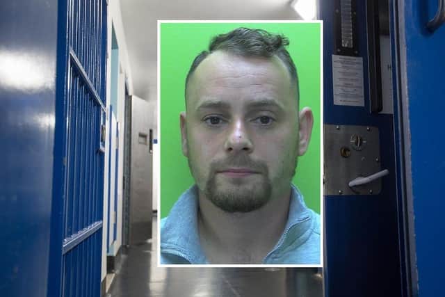 Jack Goddard, aged 31, has been returned to jail for a second time after breaching the terms of a court order and lying to detectives.