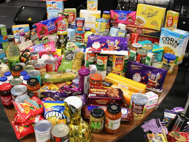 Food banks will benefit from the £240,000 funds.