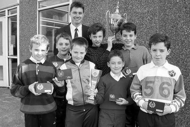 Annesley School Cricket team, 1990.