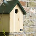 A garden nest box for starlings
