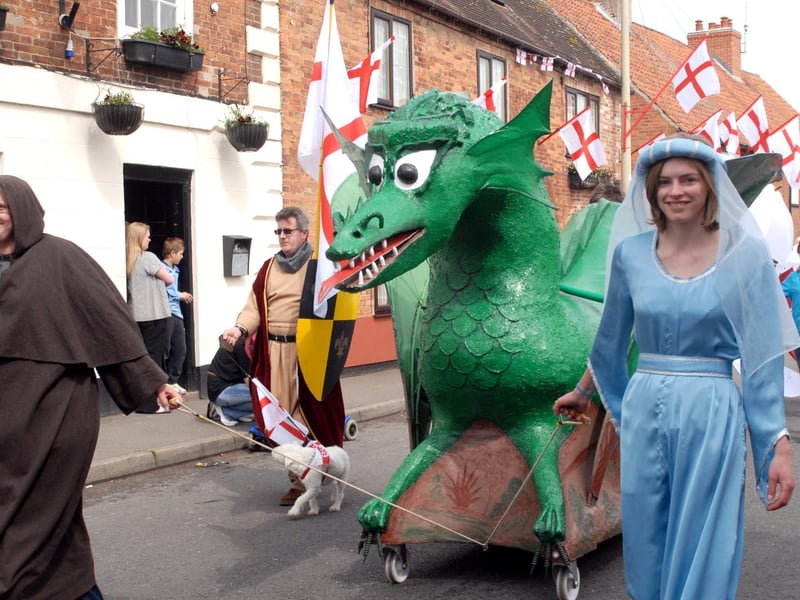 2010 St. George`s Day Celebrations in Ollerton. Recognise anyone?