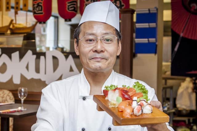Chef Cheng Yuen at O-Tokuda. Picture: Marisa Cashill.