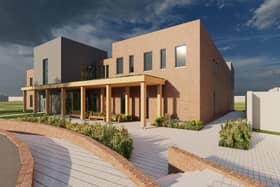 An artist's impression of the planned Mansfield Community Diagnostics Centre.