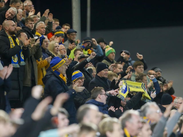 Mansfield Town progressed in the FA Cup thanks to Stephen McLaughlin's second half goal