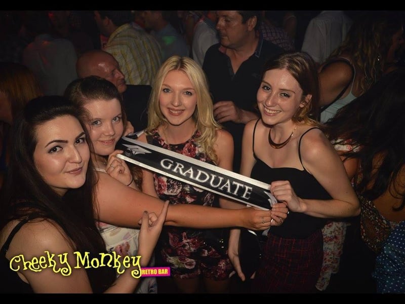 Out celebrating!