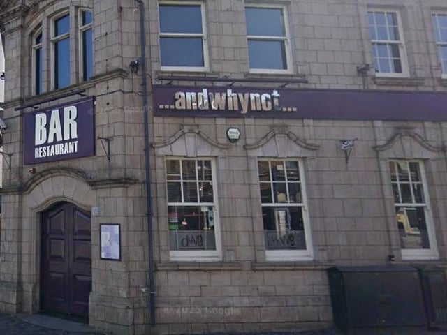 andwhynot, at Leeming St, Mansfield NG18 1NG: This contemporary bar and restaurant offers a unique decor with cozy seating, and regularly hosts events like live music and tribute acts, offering a full night of entertainment and dining.