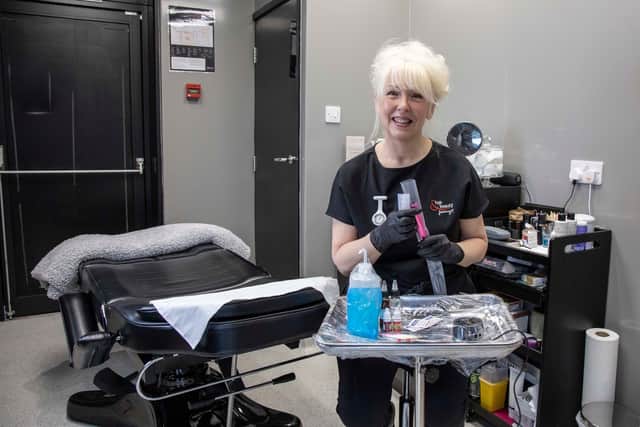 Dawn Barlow, Senior Cosmetic and Beauty Therapist at the salon, has been offering one free nipple tattoo treatment to those who need it each month since 2022, and has now helped many breast cancer survivors.