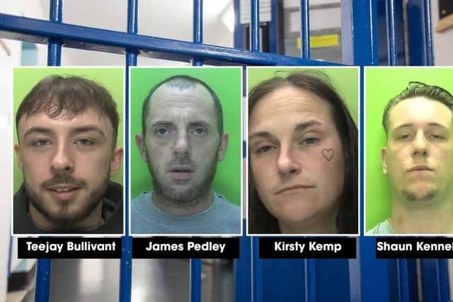 These are the faces of just a few of the knife carriers who have been jailed this year after producing weapons on the streets of Nottinghamshire.