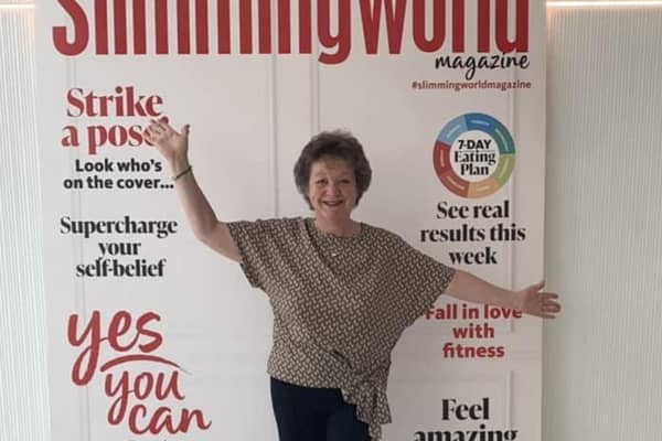 Jayne Wood, aged 58, has lost seven stone with Slimming World.