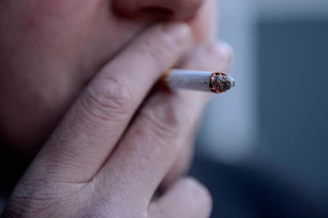 More than 8.000 people were hospitalised in Nottinghamshire with smoking-related illnesses last year. Photo: Jonathan Brady