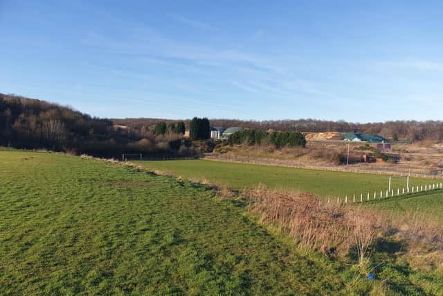 The former Welbeck Colliery site.