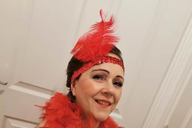 Beth Chilvers' mum Shelley shows off her 1920s look