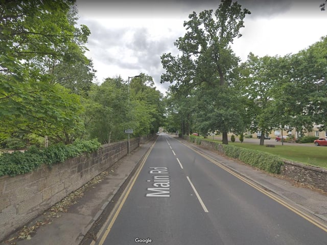 Fixed camera on Main Road, Cardross, West Dunbartonshire