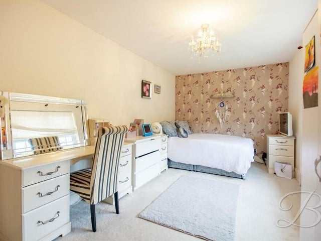 The fourth and final bedroom is another good-sized double.