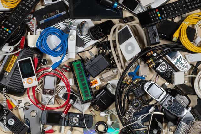 Recycle all your old household electricals. Photo: Adobe