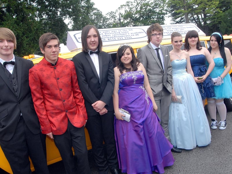 Selston Arts and Community College Prom at Eastwood Hall.