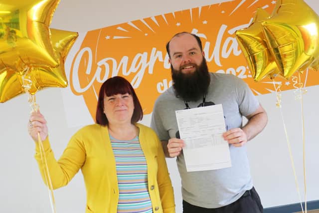Glenis Thompson was justifiably proud of her son James after his IT course success.
