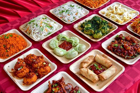 Indian food. (Photo by Manjunath Kiran / AFP) (Photo by MANJUNATH KIRAN/AFP via Getty Images)