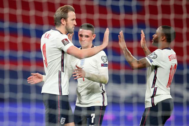England expects - Harry Kane, Phil Foden and Raheem Sterling have much on their shoulders this summer.