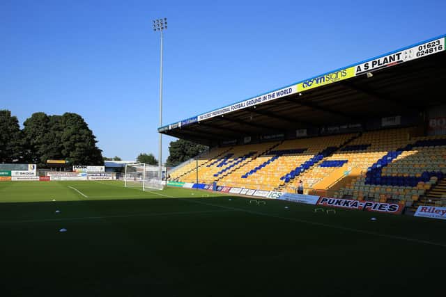 Mansfield Town's One Call Stadium. (Photo by: Clint Hughes/Getty Images)