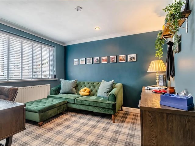 Perfect for a home office or extra living space. with radiator, coving to ceiling, two ceiling spotlights and double glazed window to the front elevation.