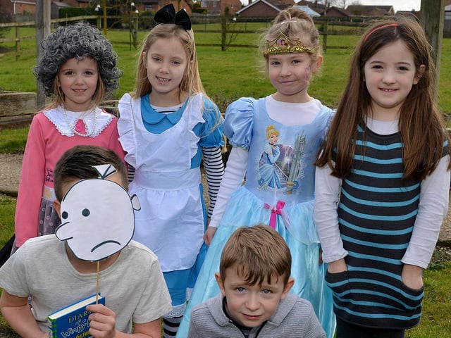 World Book Day at Python Hill Primary School, Rainworth in 2018.
