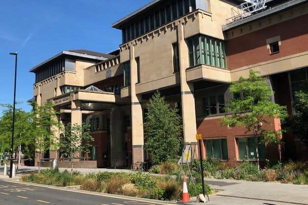 Sheffield Crown Court, pictured, heard how a burglar who has been turning his life around has been granted an adjournment to consider his circumstances before he is sentenced.