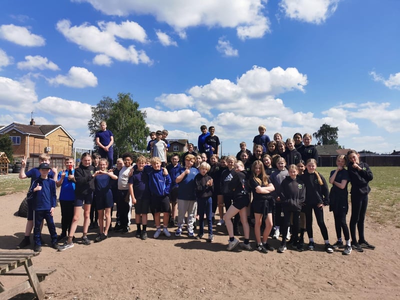 Ravenshead Primary School year 6 pupils