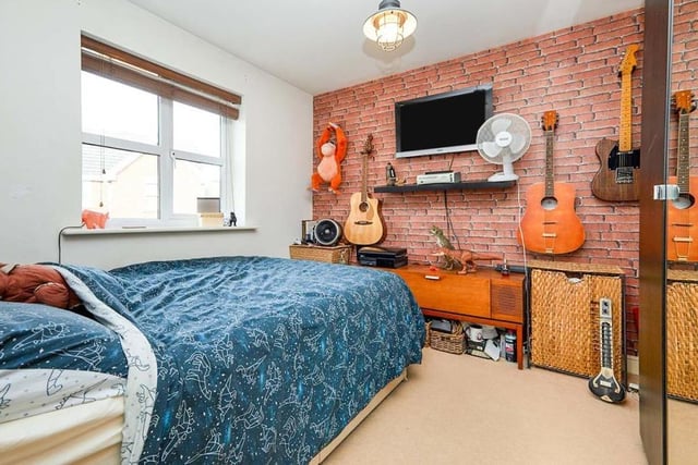 Another good-sized bedroom that is certainly music to the ears of the current owners!