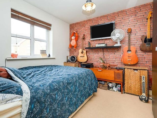 Another good-sized bedroom that is certainly music to the ears of the current owners!