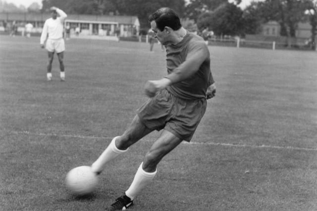 Jimmy Armfield was born in Denton, but played the whole of his Football League career at Blackpool. He was also a member of England's 1966 World Cup-winning squad  Photo by Evening Standard/Getty Images)