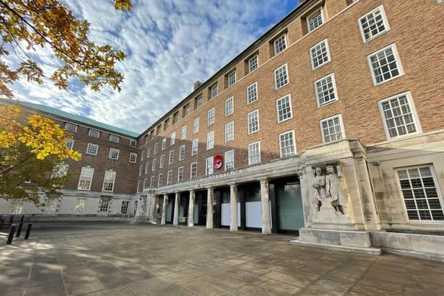 County Hall, Nottinghamshire Council's headquarters in West Bridgford.