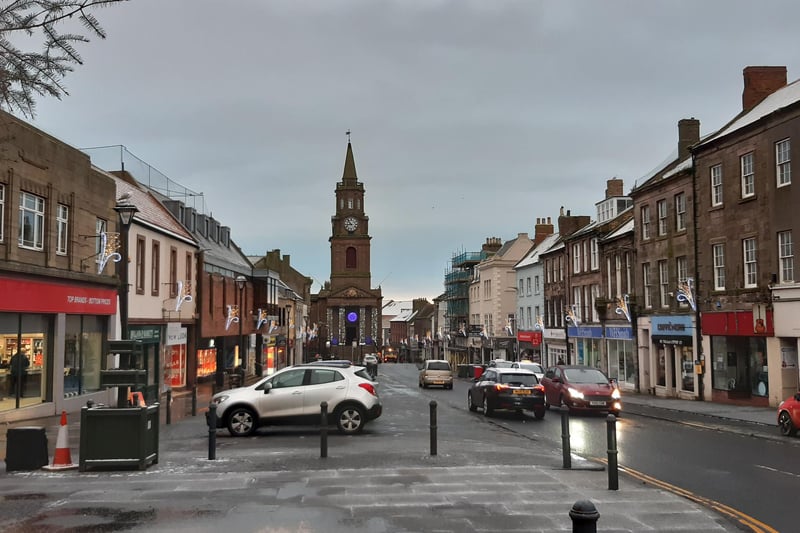 There were 0-4 positive cases in Berwick North where the rate is 21.8 per 100,000.